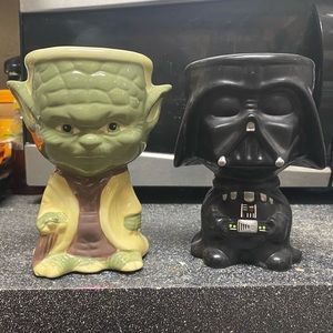 Yoda and Darth Vader goblets